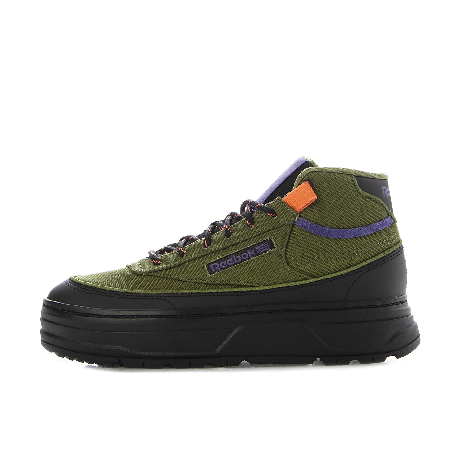 

Reebok Club C Geo Mid 100201444 Blk Grn Rup