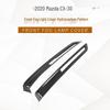 2020 Mazda CX-30 Carbon Fiber Door Bowl, Headlight Frame & Mirror Decals