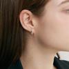 UNI.J [Cotidiano] Twist Silver Earring Ie400