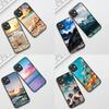 for Samsung Galaxy S20 S22 S21 FE Ultra Plus A07 A17 A15 A16 A25 A57 A37 Phone Case Mountain Sea Wave Beach Travel landscape