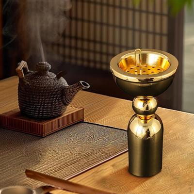 Räuchergefäßhalter Schreibtisch Raumduft Geburtstagsgeschenk Ornament Eisenstatue für Büro Spa