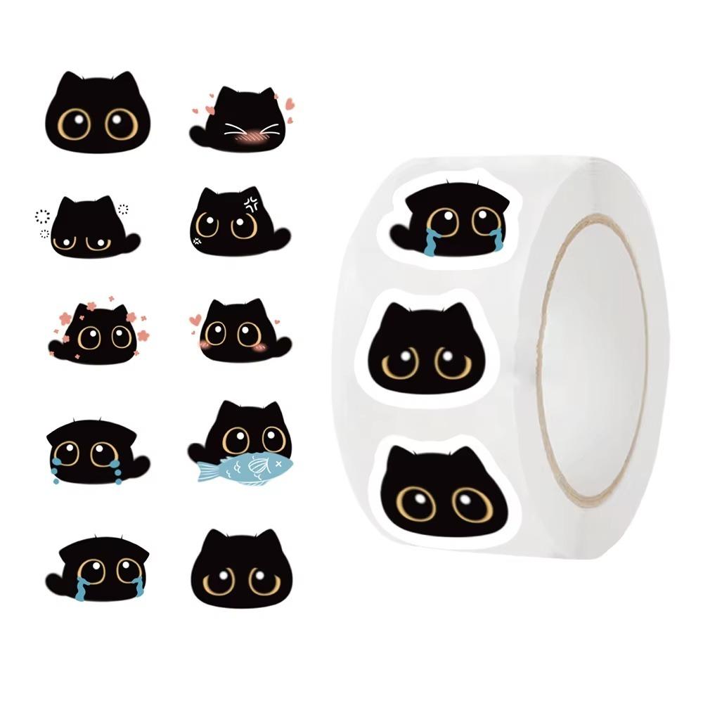 500pcs Cartoon Cute Animals Cats And Food Reward Stickers Kids Motivational Stickers