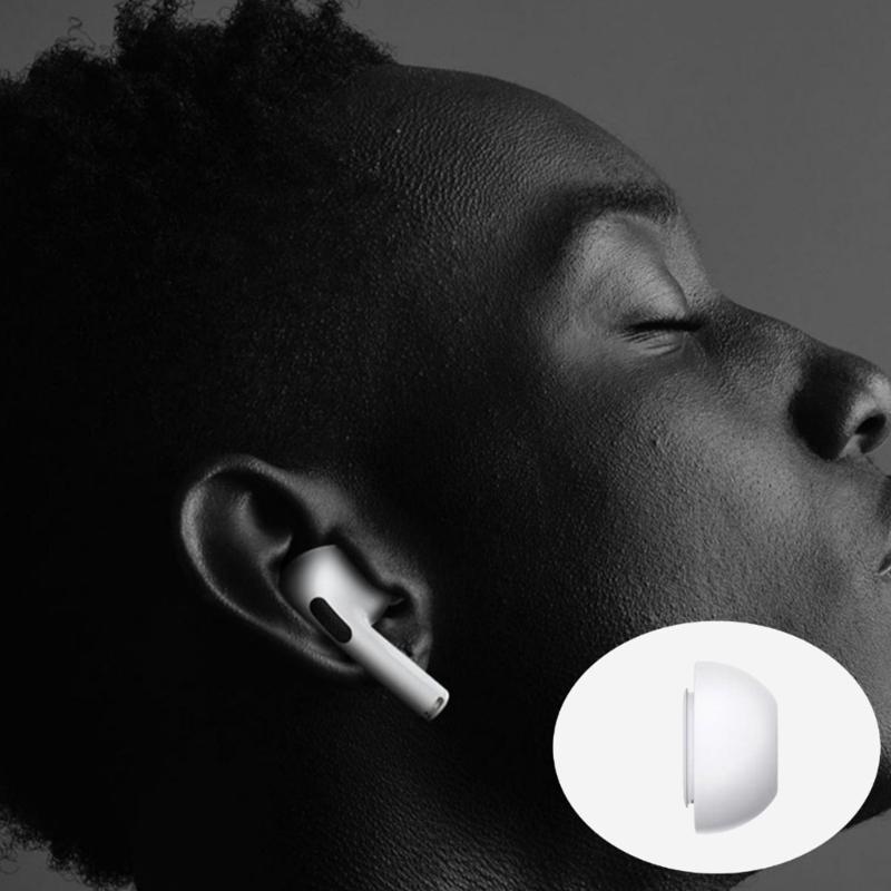 Silicone Ear Tips Replacement Part for 1/2 Gen Earbuds Comfortable Fit Noise Isolating Multiple Size