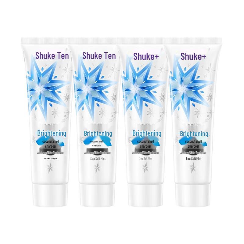 Shuke Radiant Whitening Coconut Shell Charcoal Toothpaste