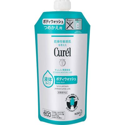 Curel Duschgel Nachfüllpackung 340ml (Quasi-Droge) Körperpflege Curel Eine angemessene Menge auf ein feuchtes Handtuch oder einen Schwamm auftragen, gut aufschäumen und gründlich abspülen