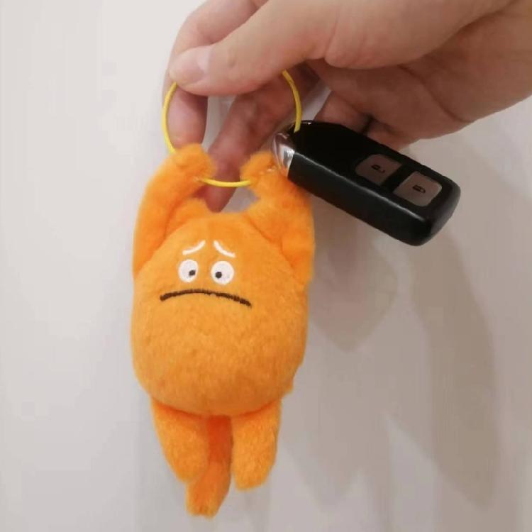 Y2k Plush Cat Keychain Backpack Pendant Fashion Jewelry Cartoon Stuffed Dolls