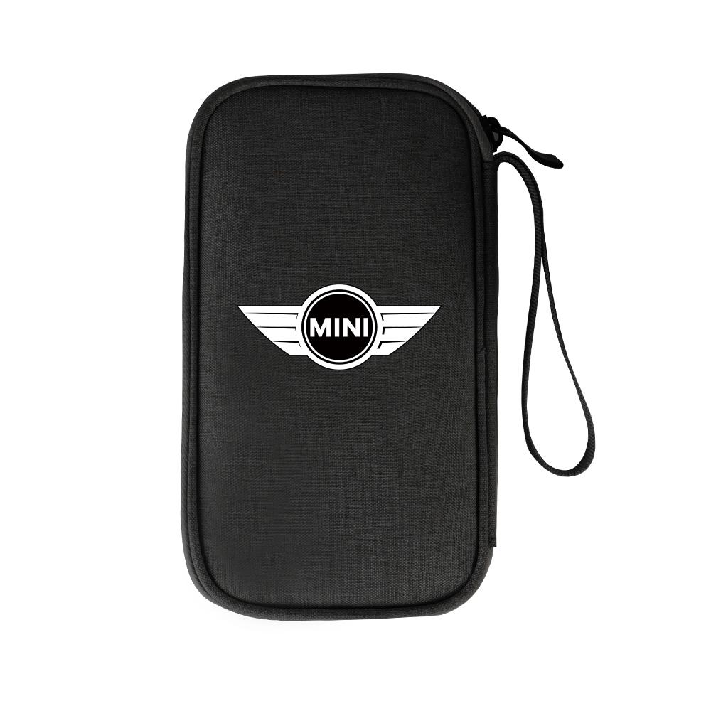 HQZQB1 Portable Car Styling Storage Bag Case Organizer Accessories For MINI Cooper S JCW WORKS R55 R56 F55 F56 R57 R58 R59 R60 CLUB MAN
