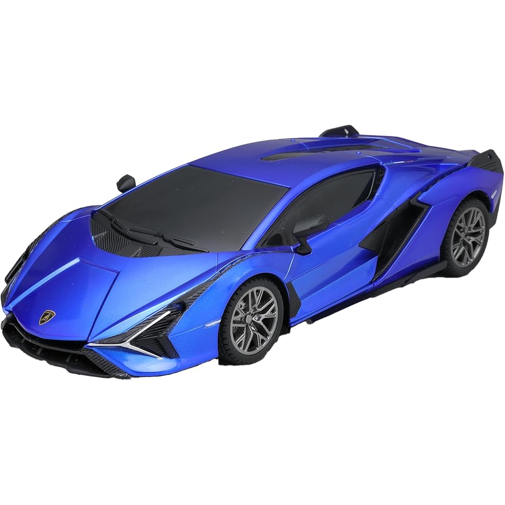 Lamborghini 1/24 R/C Sian Blue Remote Control Car Model Scale Vehicle