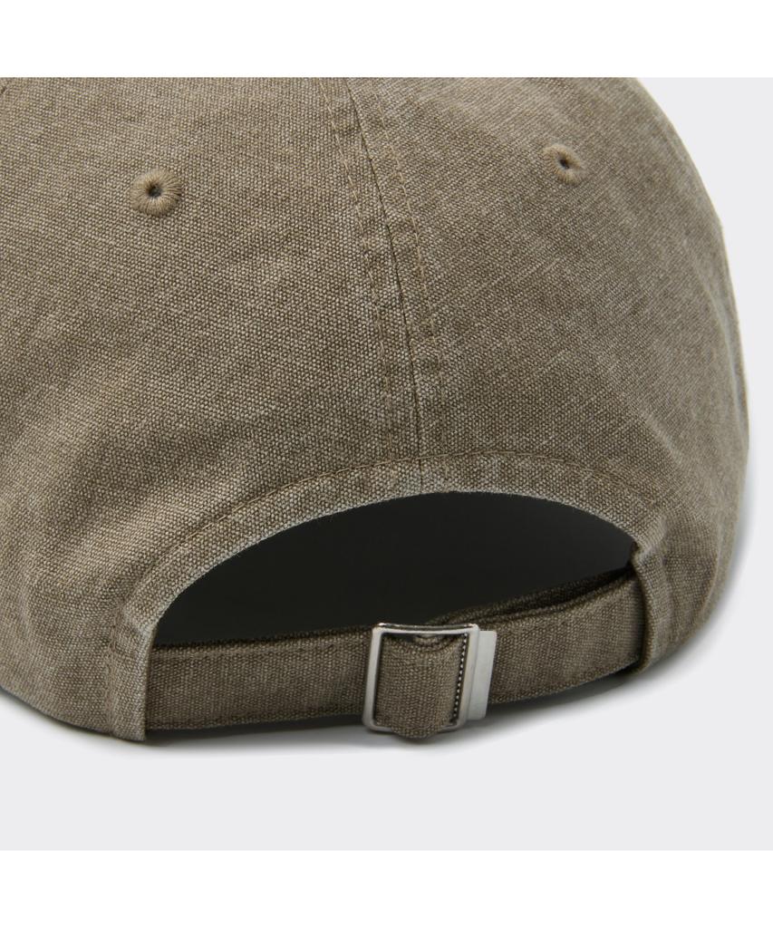 Keoseuuteommellou Beige Washed Denim Logo Cap Carax26103Bex