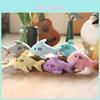 Adorable Cute Plush Shark Keychain Soft Stuffed Animal Accessory For Bags And Keys