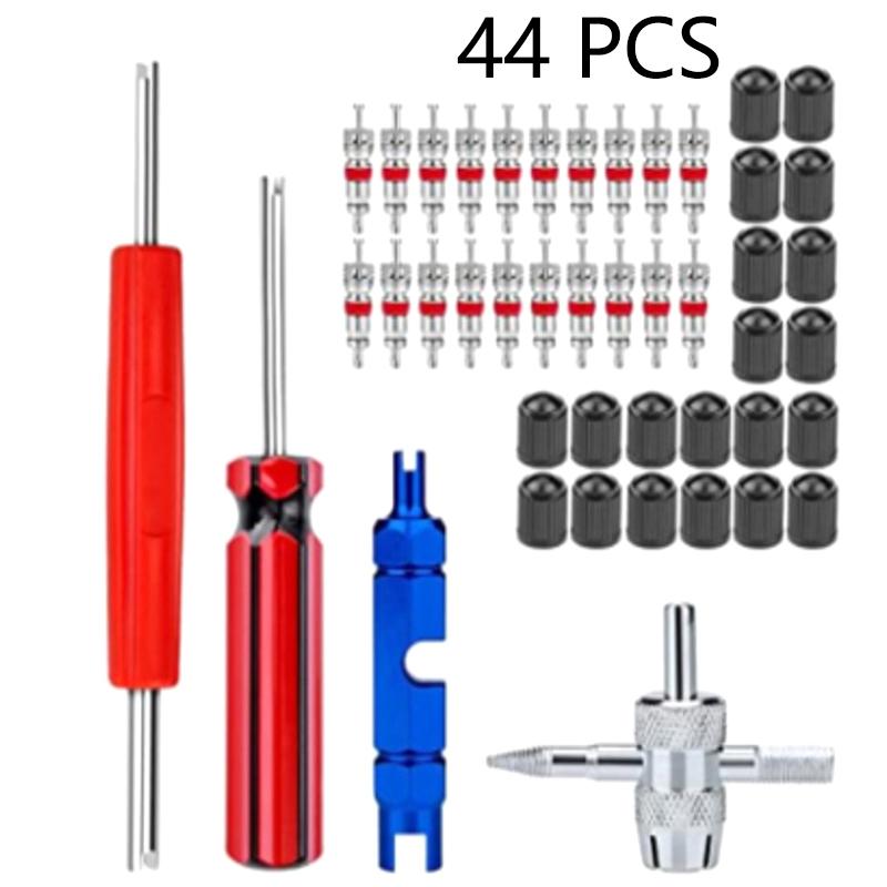 1 Set Bil Däckventil Kärna Borttagningsverktyg Insats Borttagningsverktyg För Bil Cykel Motorcykel Hjul Ventil Kärna Nyckel Skruvmejsel