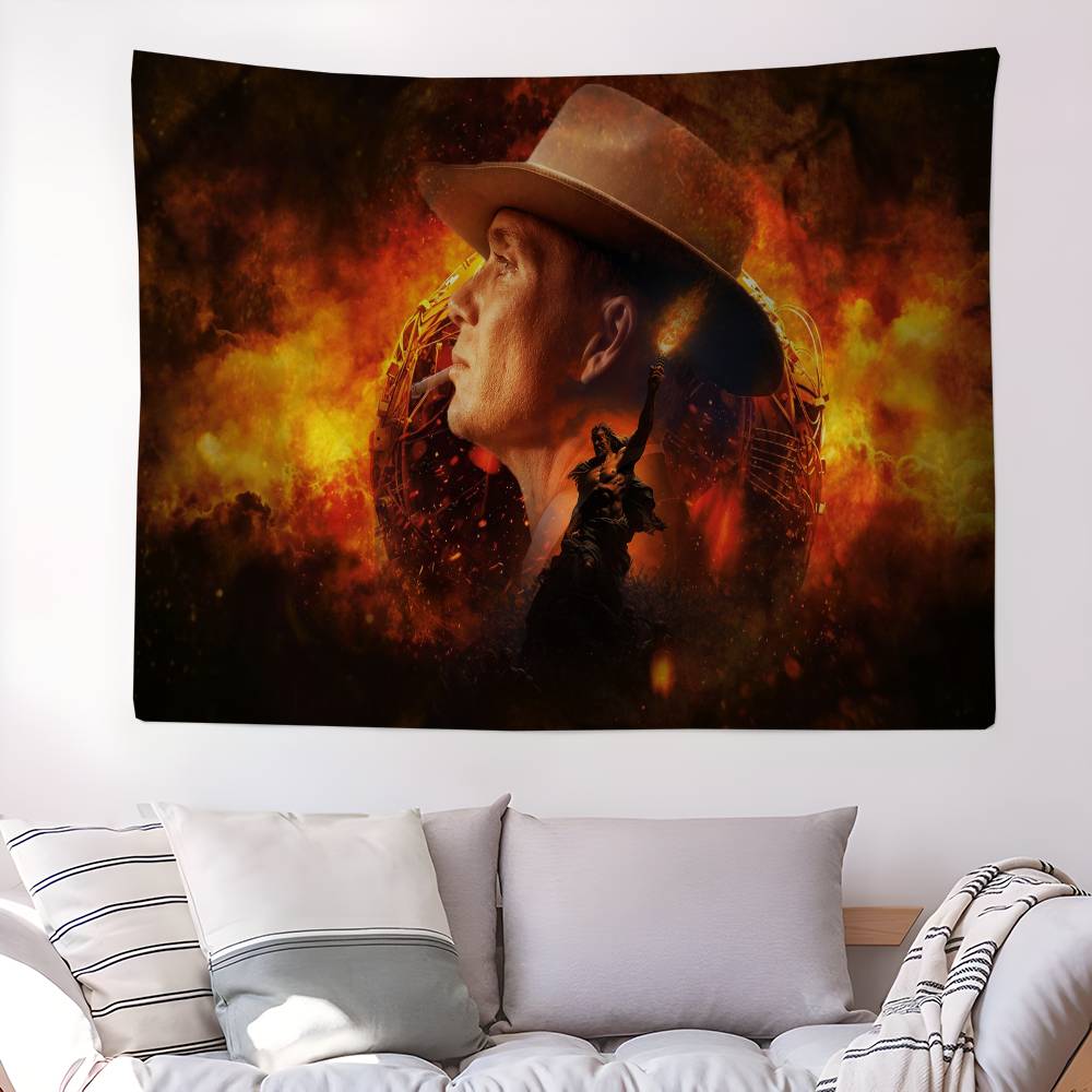 Classic Movie Oppenheimer Hanging Bohemian Tapestry Bohemian Wall Tapestries Mandala Cheap Hippie Wall Hanging