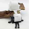 1pc 3D Printed Toilet Paper Holder Ornament, 3D Printed Unique Toilet Paper Holder, Bathroom Decoration, Home Decoration