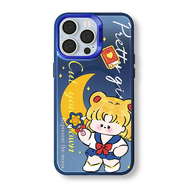 

Матовый лазерный чехол Zhitai MagSafe для iPhone 16/15 Pro Max, 14, 13 Pro, 12 iPhone 11