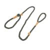 Dog Training Leash Tear Resistant Elastic Adjustable Cotton Rope Dog Leash for Large Dogs Walking Training 5.6ft Dark