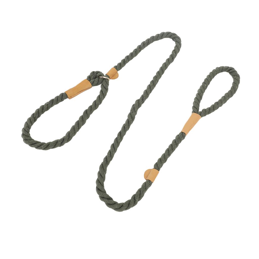 Dog Training Leash Tear Resistant Elastic Adjustable Cotton Rope Dog Leash for Large Dogs Walking Training 5.6ft Dark