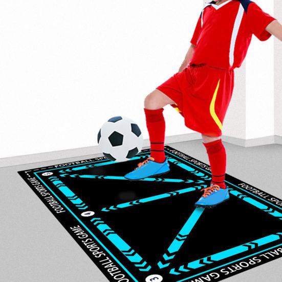 Basketball Footwork Training Mat Non-Slip Low Noise Basketball Training System Mat Agility Footstep Training Mat for Dribbling Training At Home