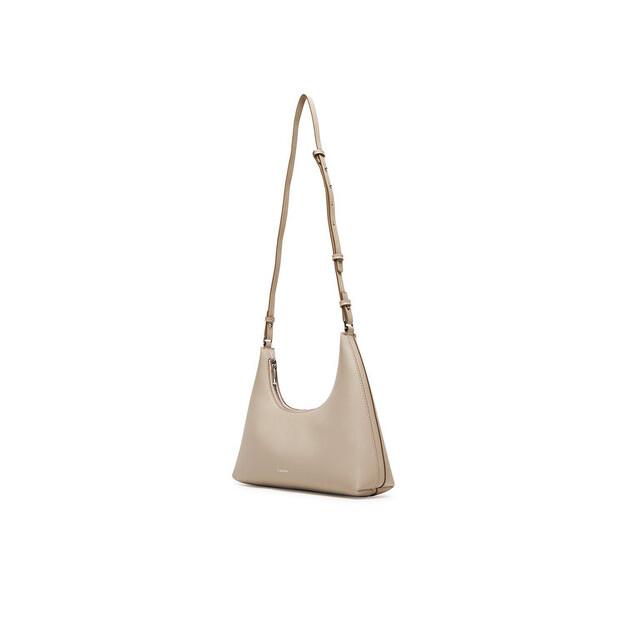 Bag Calvin Klein Calvin Klein Foil Logo Conv Shou?Lder Bag LV04F3272G Beige