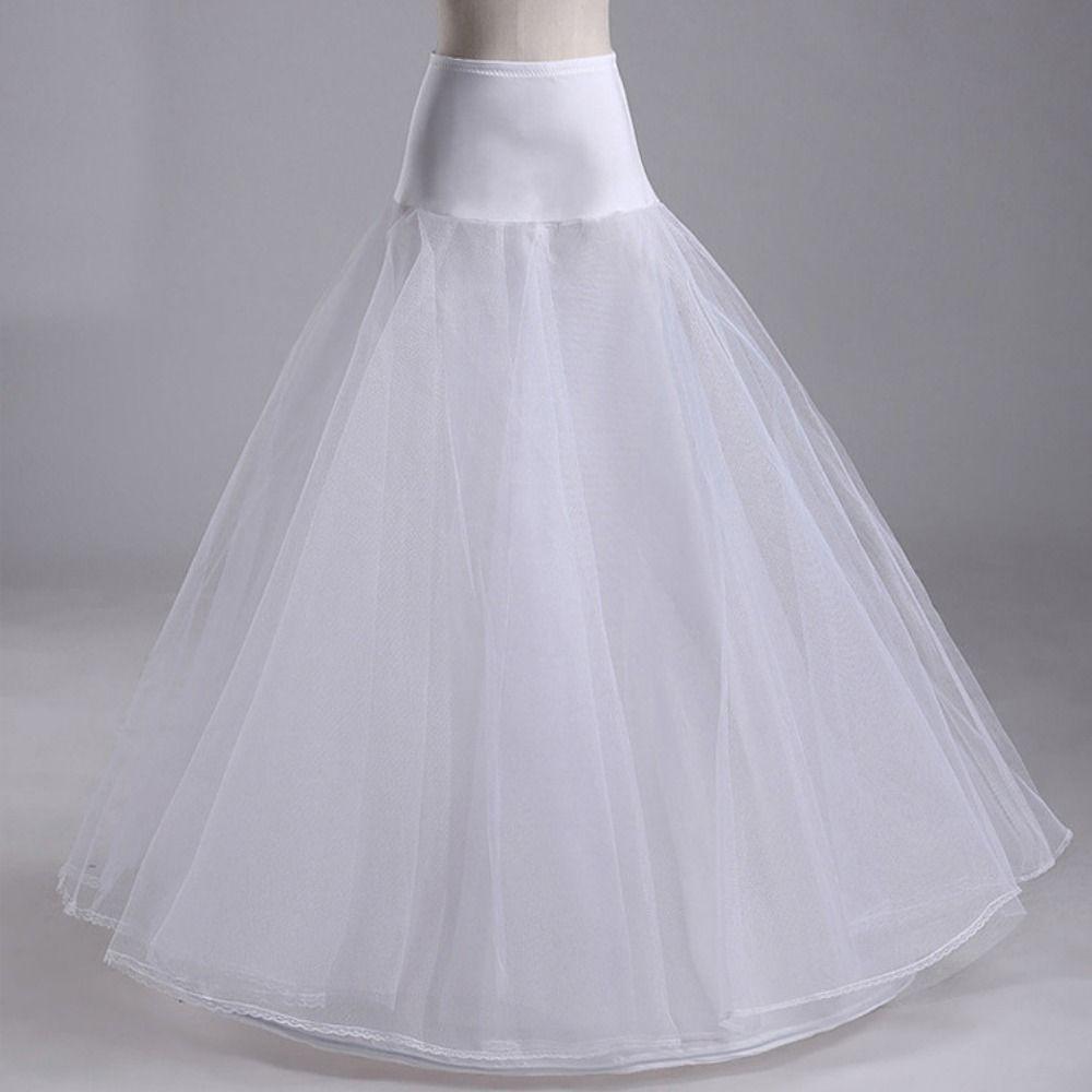 Gauze Wedding Underskirt Puffy Design Prom Crinoline High Quality Bridal Petticoat  Formal Events