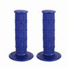 2PCS Silicone Material Soft Handle Grips Blue Rubber Handle Grips Durable Motorcycle Grips  For ATV