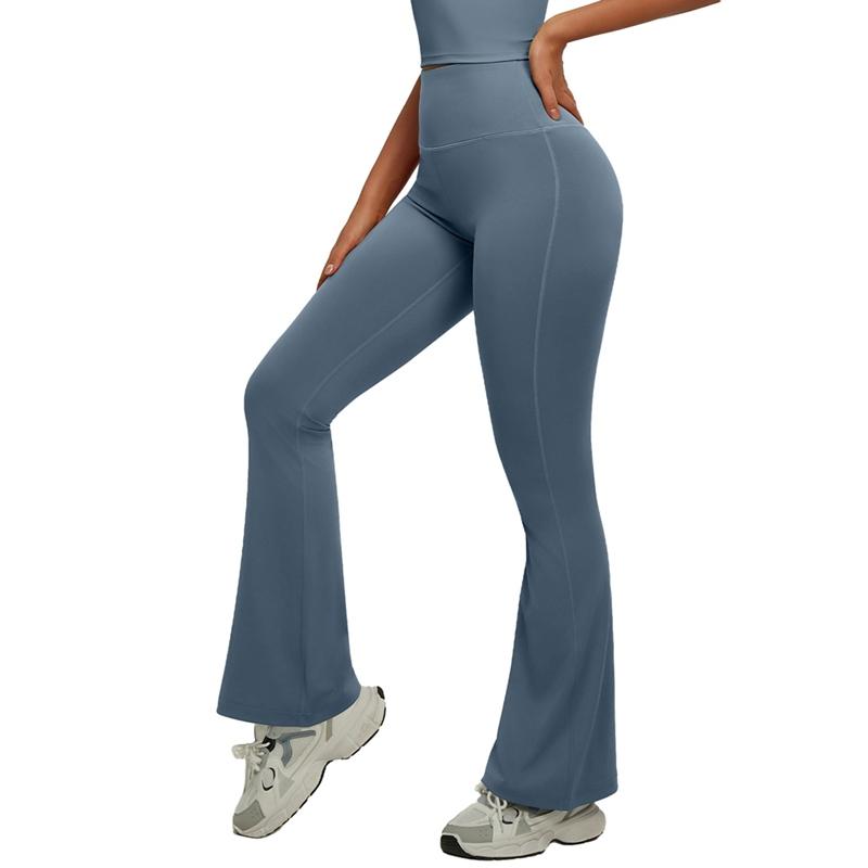 Women's High-Waisted, Buttock-Lifting, Slimming Wide-Leg Flared Trousers