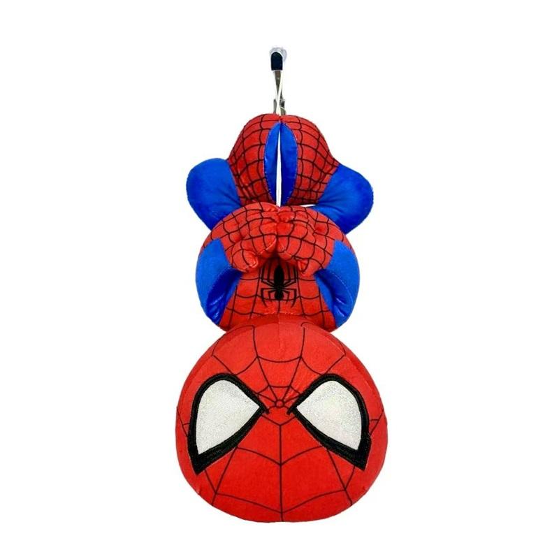New Spider Man Spiderman Plush Pendant Toy Upside Down Creative Doll with Suction Cup