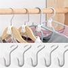 Gardırop Bağlantı Askıları için Mini Askı Gardırop Alanından Tasarruf Edin Bağlantılı Basamaklı Plastik Mont Düzenleyici Giyim Depolama Ev