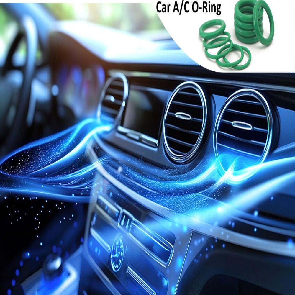 Sada O-kroužků klimatizace velikosti 36 595 kusů O-kroužků z těsnicí pryže pro instalatérské opravy