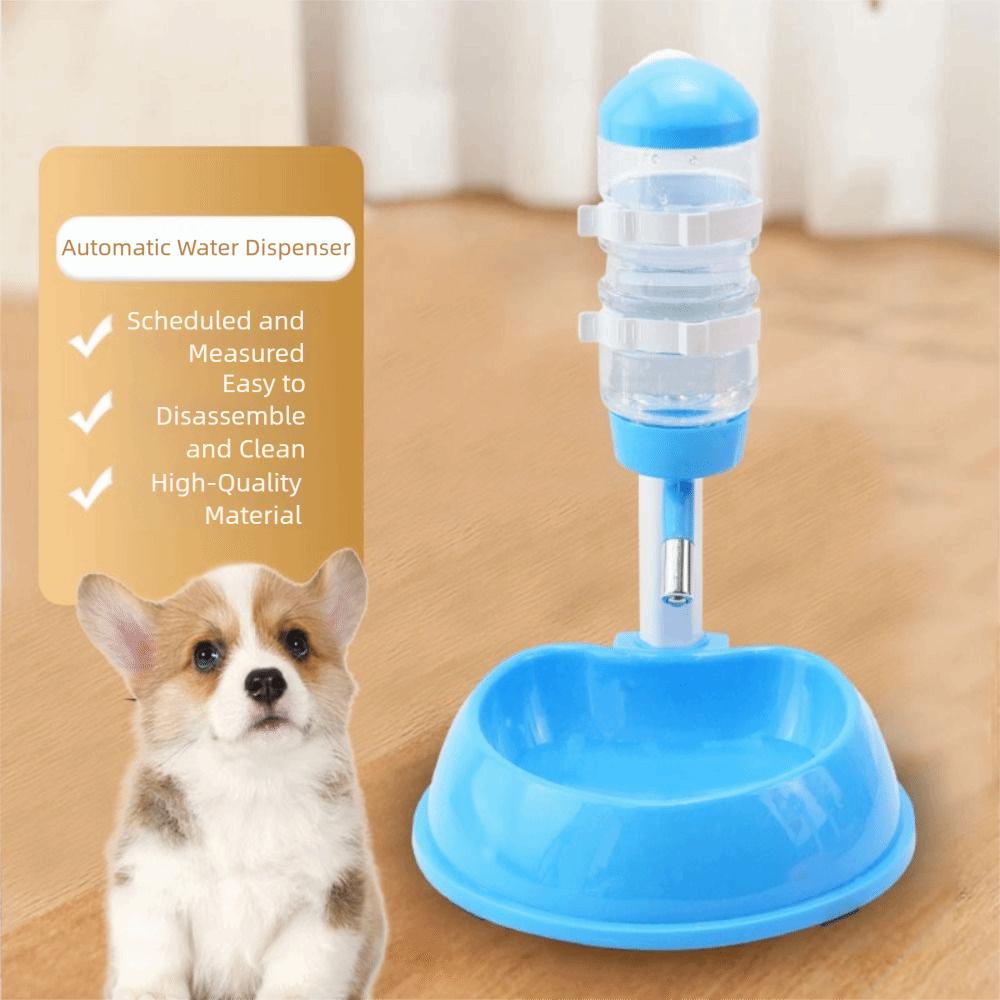 Hanging Kettle Automatic Pet Drinker Liftable Pet Drinking Bottle with Stand  Cat Dog Use