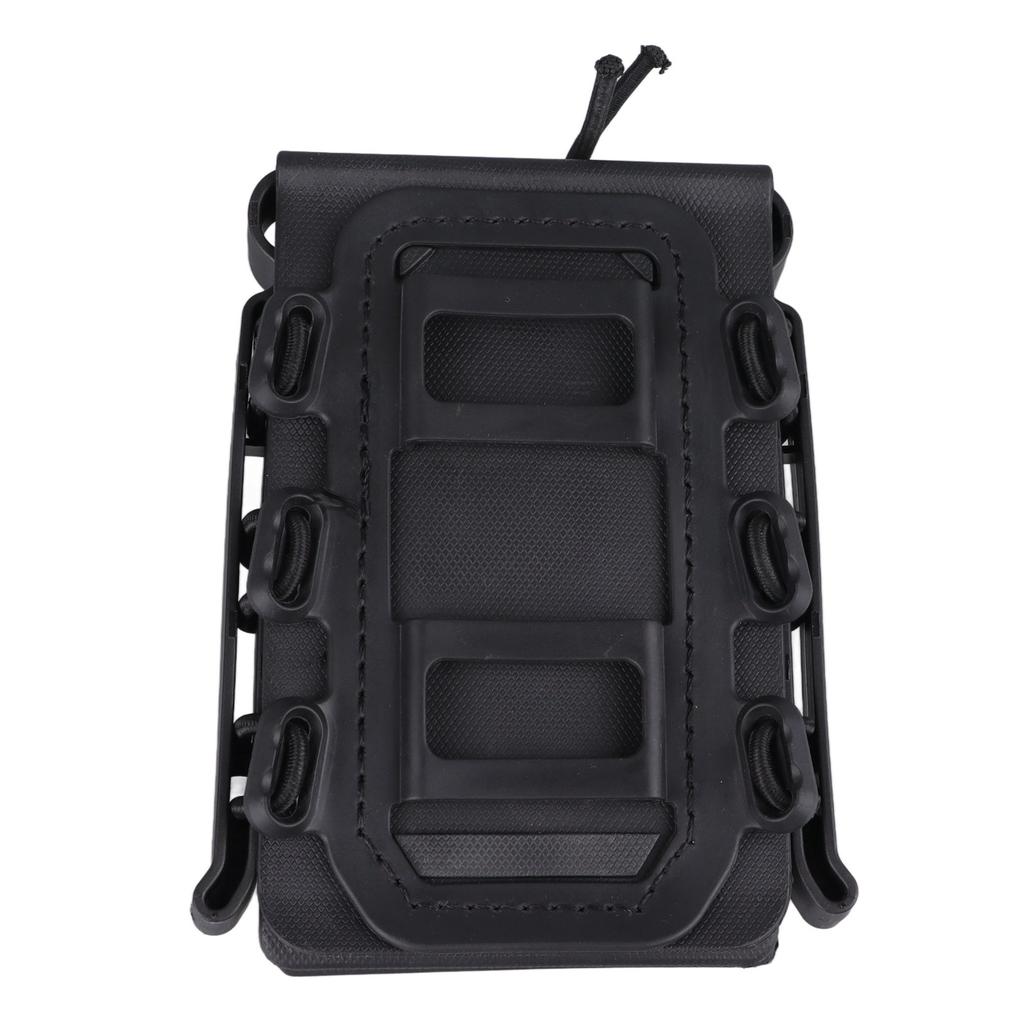 Shooting Magazine Pouch Plastic Black Universal 5.56mm 7.62mm Magazine Clip Pouch for Outdoor Game
