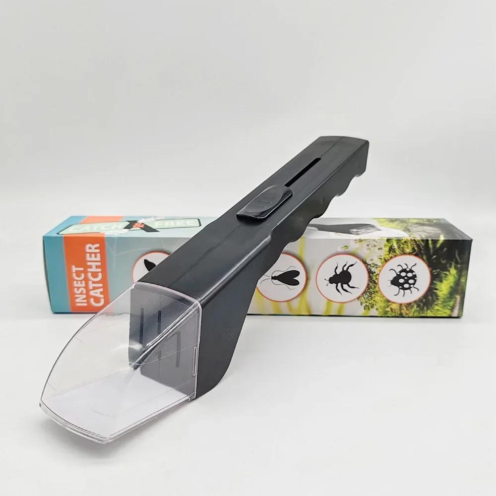 Push Operated Insect Catcher Clip Contactless Spider Catcher Tool Eco Friendly Bug Collector Household Pest Control Outdoor Gear