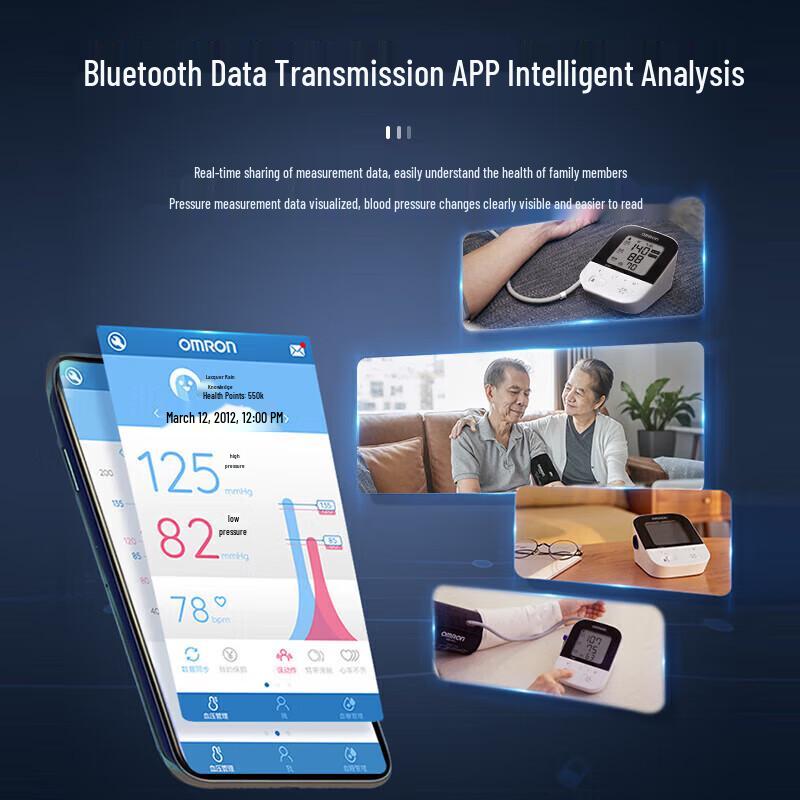 Omron Electronic Blood Pressure Monitor