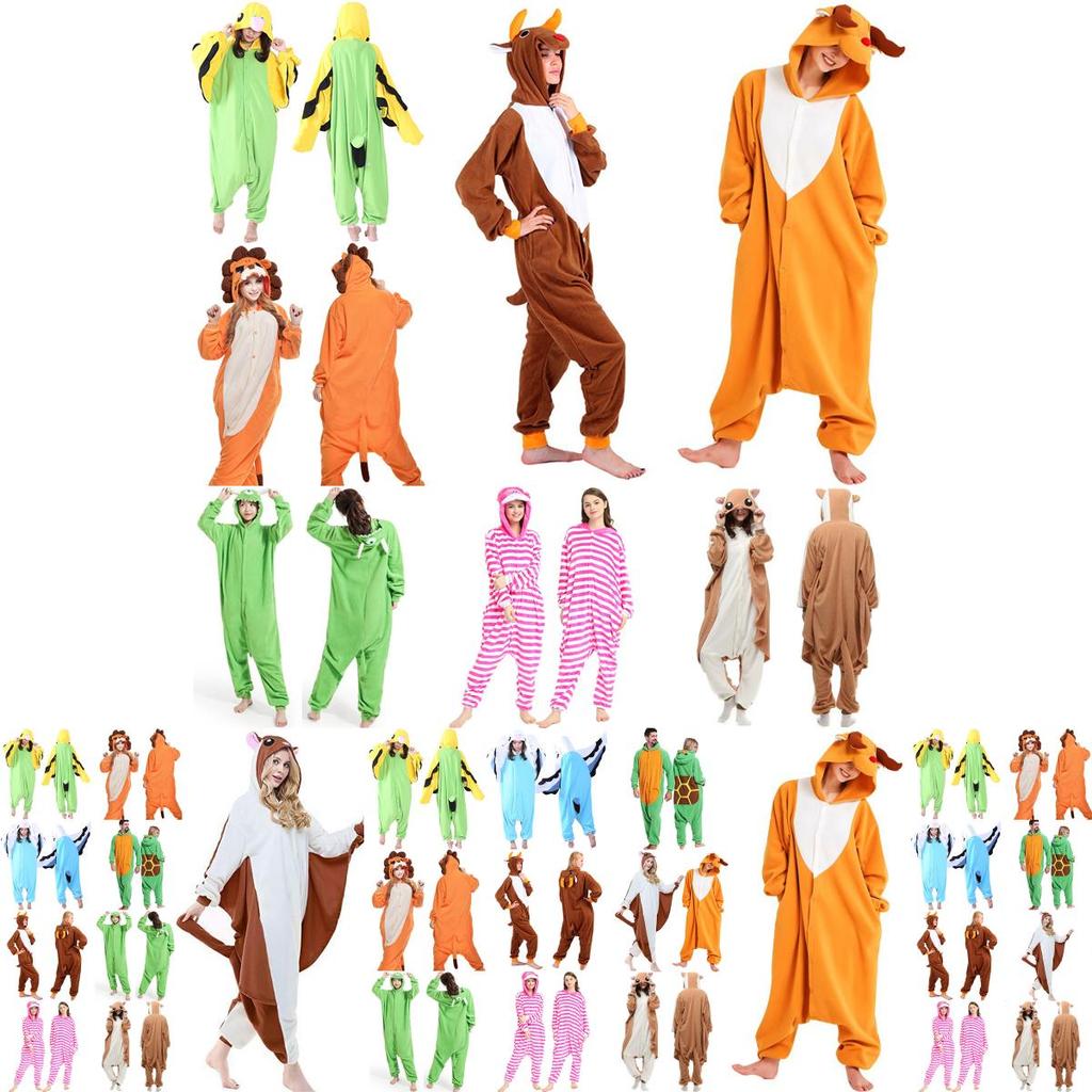 Unisex Lion Cosplay Costume Adult Onesie Jumpsuit Soft And Cozy Lounge Wear