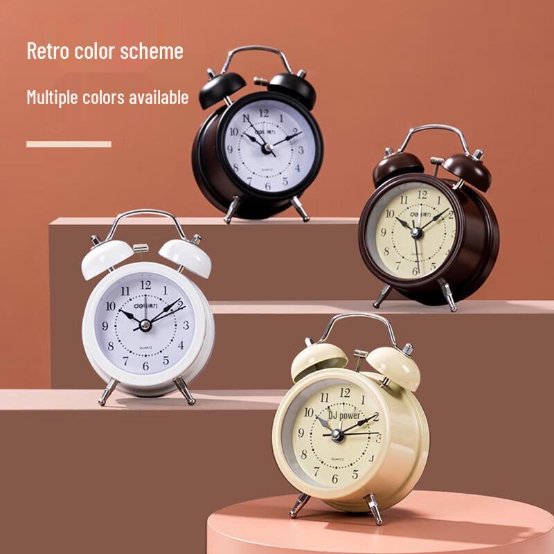 Deli Mini Luminous Alarm Clock