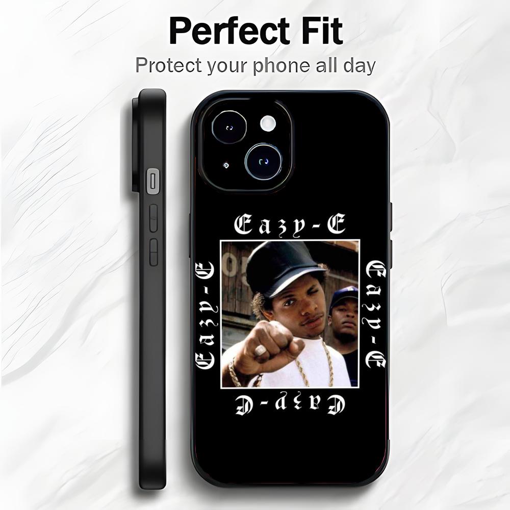 Legendary Rap Icon E-Eazy-E Phone Case Phone Case Soft Packaging Lightweight For iPhone17 16 15 14 13ProMax