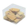 Transparente starre Kunststoff-PS-Material Mousse-Kuchenbox Tiramisu-Behälter Sushi-Dessert Lebensmittelaufbewahrung Kekse Süßigkeiten Verpackungsbox