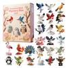 Boîte à Oiseaux Émotionnelle 2025 Kit Crochet DIY 24 Oiseaux Boîte Crochet Oiseaux Fait Main Soutien Oiseaux Kits avec Laine Crochets Instructions Calendrier Compte à Rebours Décoration
