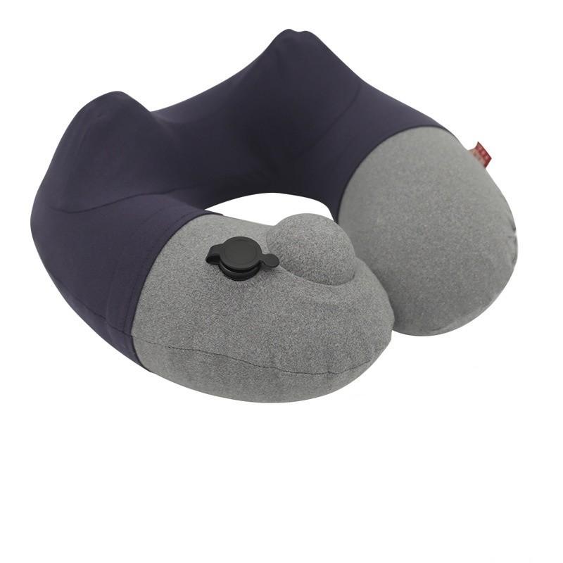 Modern Ushaped Cervical Pillow With Pvc Filling For Travel And Home Use