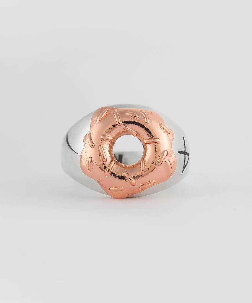 Nonenon Donut Rng Silver925(18K Rosegold Plated)