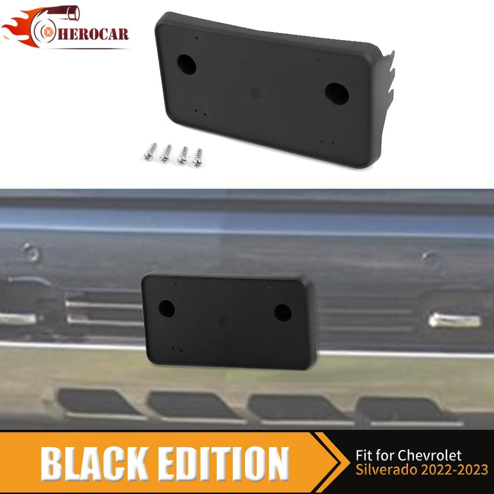 Car Front License Plate Frame Holder Bracket Mount For Chevy Silverado