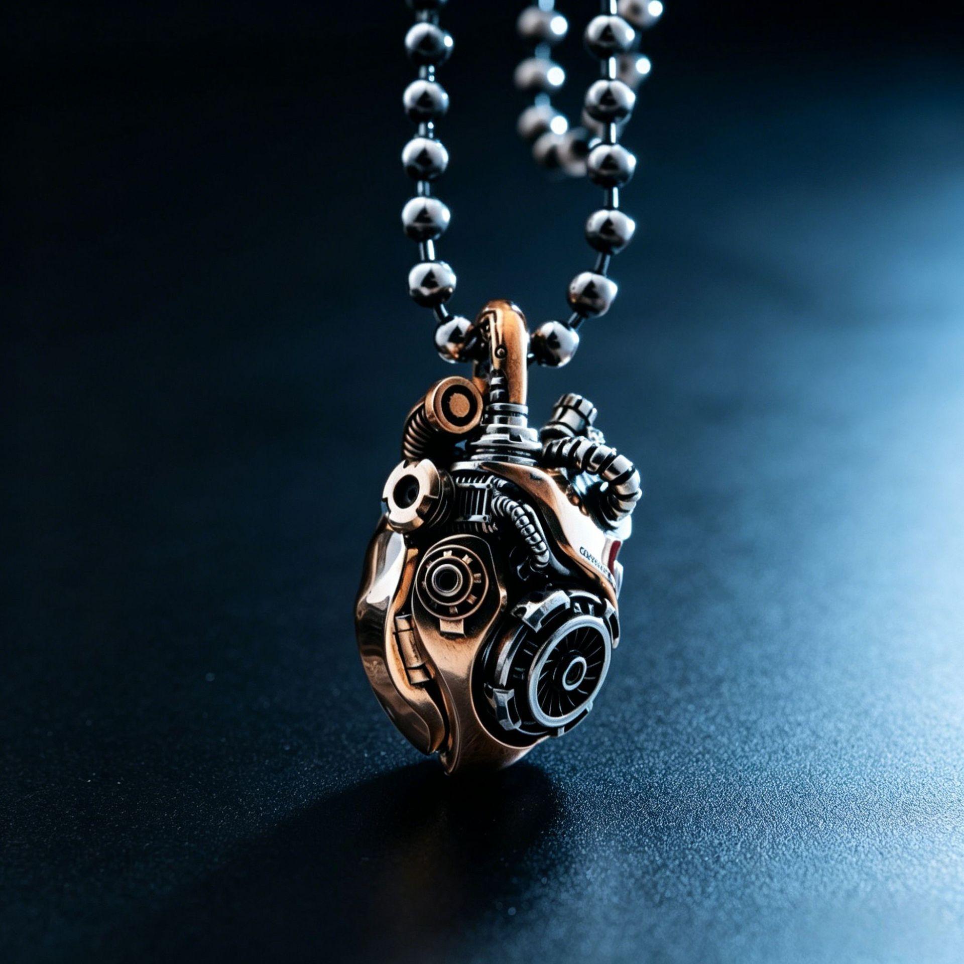 Exquisite Linkage Mechanical Heart Charm Fidget