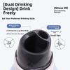 Leak-Proof Insulated Bottle Stainless Steel Vacuum Flask Bottle Water Cup  Outdoor Activities