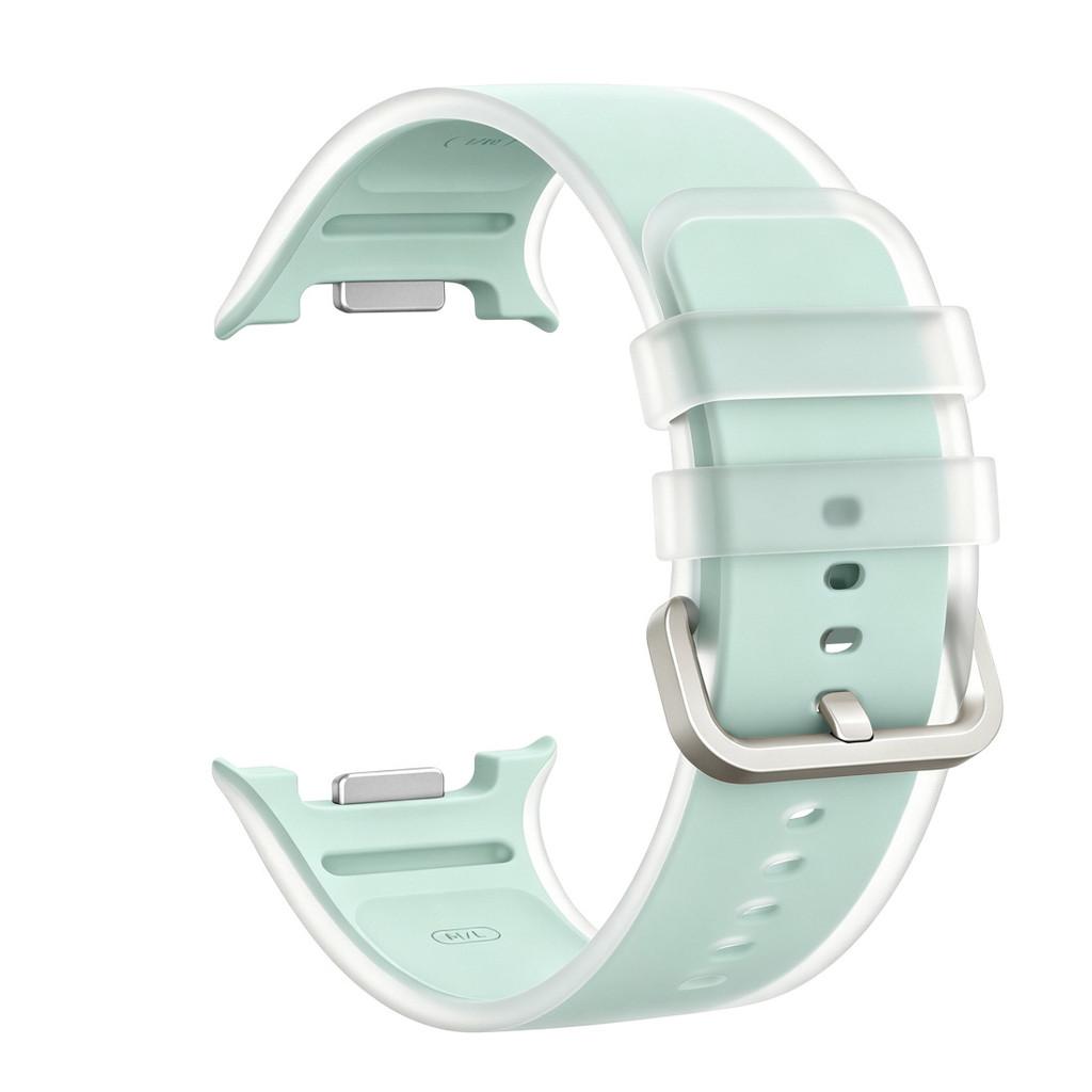 Durchsichtiges Silikonarmband für Samsung Galaxy Watch 8 9 40mm 44mm Sportarmband für Galaxy Watch 8 classic 46mm Ersatzarmband