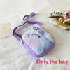 Cartoon Unicorn Elsa Pattern Children Nylon Shoulder Bag For Use Daily