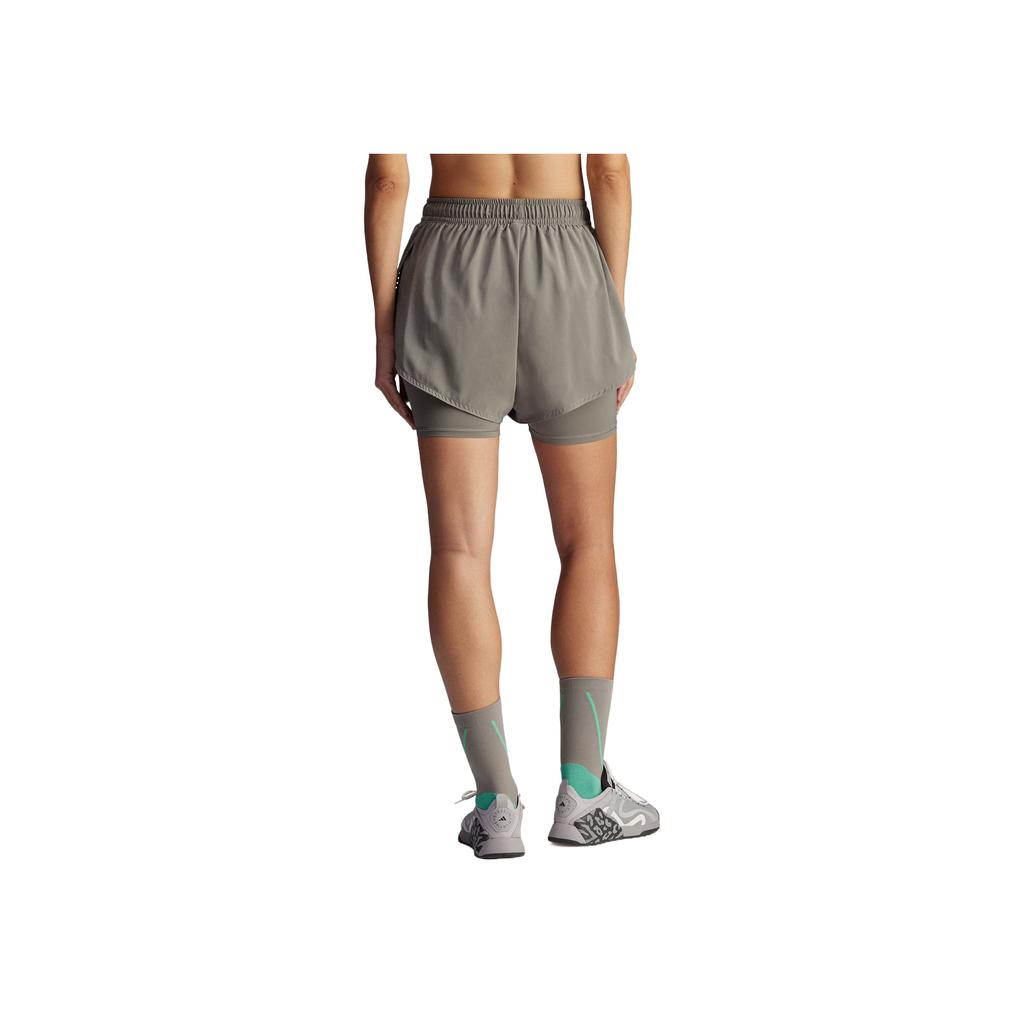 adidas Truepurpose 2-In-1 Shorts Breathable Skin-Friendly Sports Shorts Women Shorts JI5220