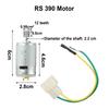 2025 High Qulity Electric Car Motor Toy Motor 6V /12V 24V RS555 Fittings RS550 RS390 RS380 10 Teeth Gearmotors
