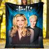 Buffy the Vampire Slayer printed throw blanket—lightweight,soft,warm;versatile blanket for all seasons—perfect as &air-conditioning throw,nap blanket