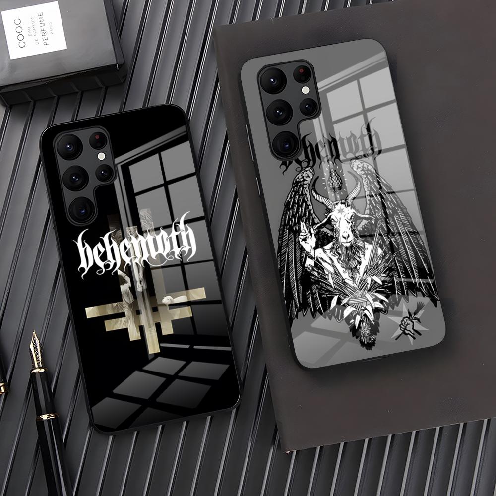 Band Behemoth Phone Case For Samsung A25 A13 A33 5G A54 A36 A35 A56 A52 A14 Shockproof Glass Cover