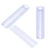 Knitting Needle Ruler Gauge Sewing Tools for US UK Canada Sizes 2-10mm Practical Aid for Crafters
