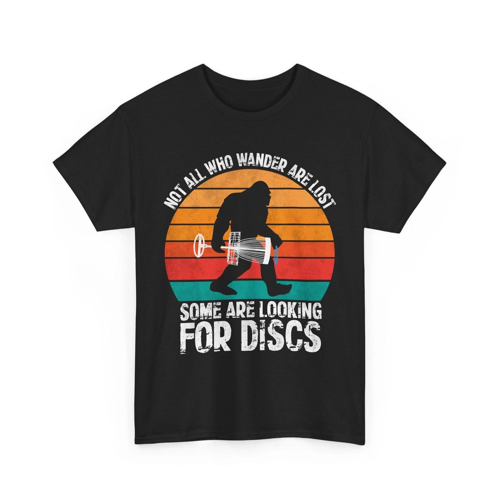 Disc Golfer Bigfoot T shirt, Disc Golfing Sports Lovers Women Men Shirt 4XL